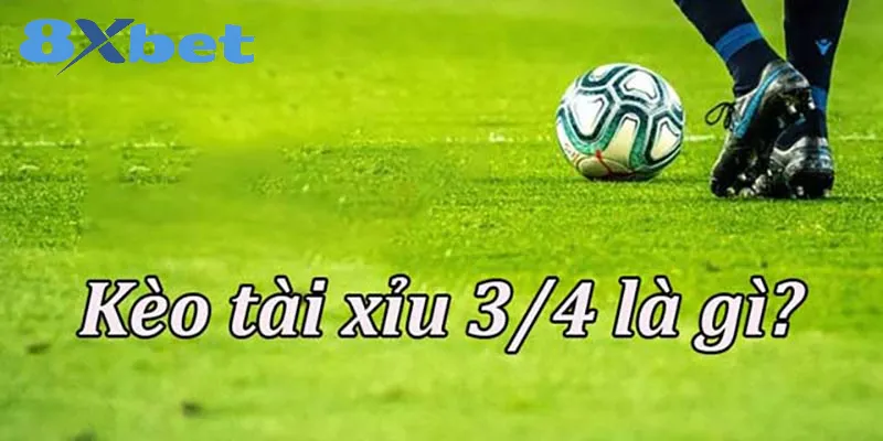 Tài xỉu 3/4 - Hướng dẫn cho người đam mê cá cược bóng đá Thông tin về kèo cược tài xỉu 3/4